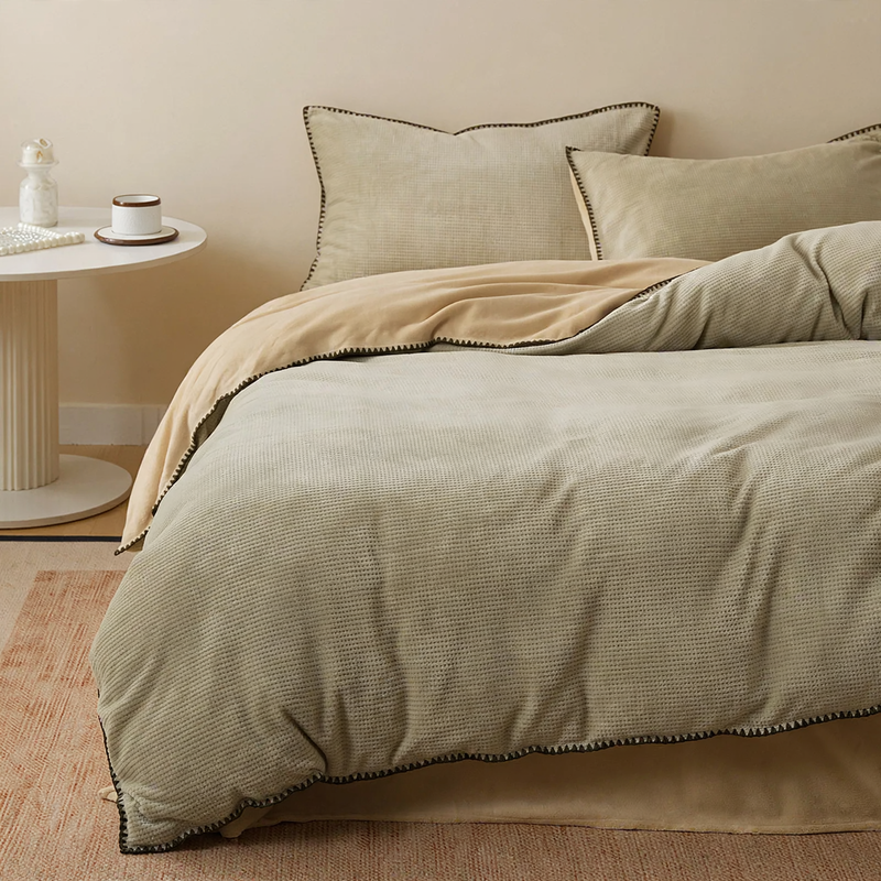 Milk Fiber Duvet Cover, Single, Winter Quality