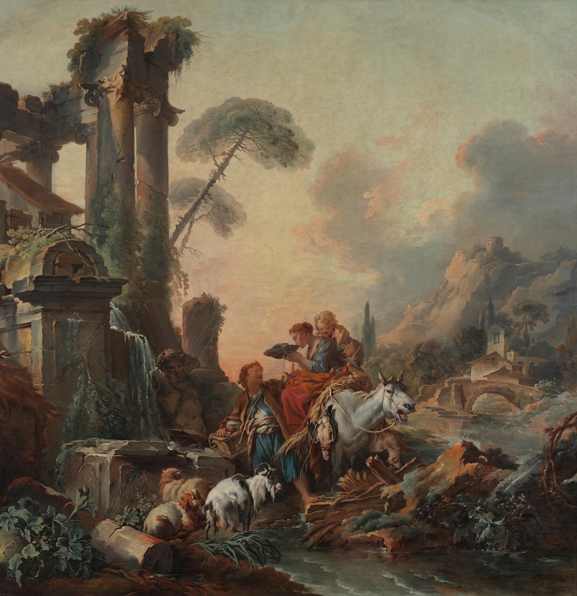 Rest at the well 1735