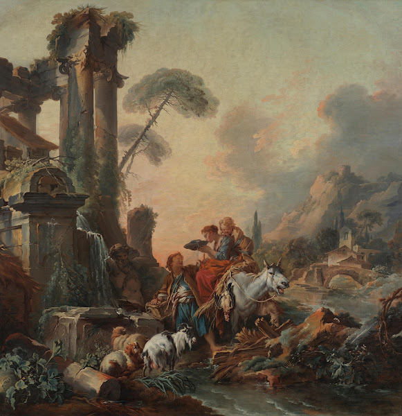 Rest at the well 1735
