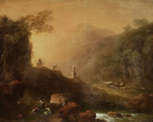 Romantic landscape from 1820 until 1830