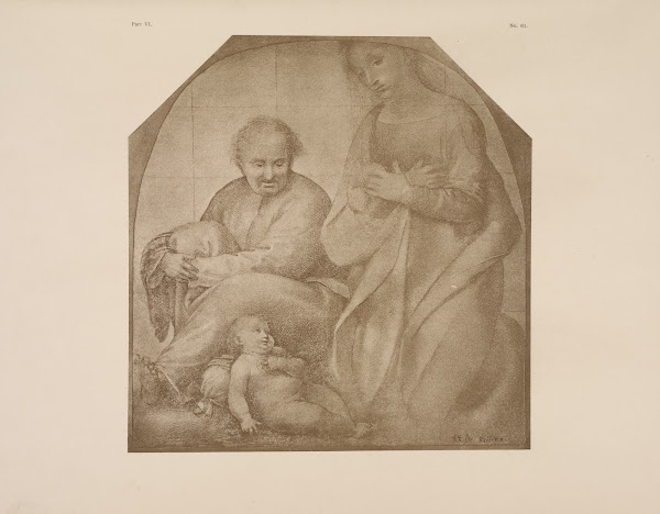 Study of blessed virgin and child with St Joseph 1900