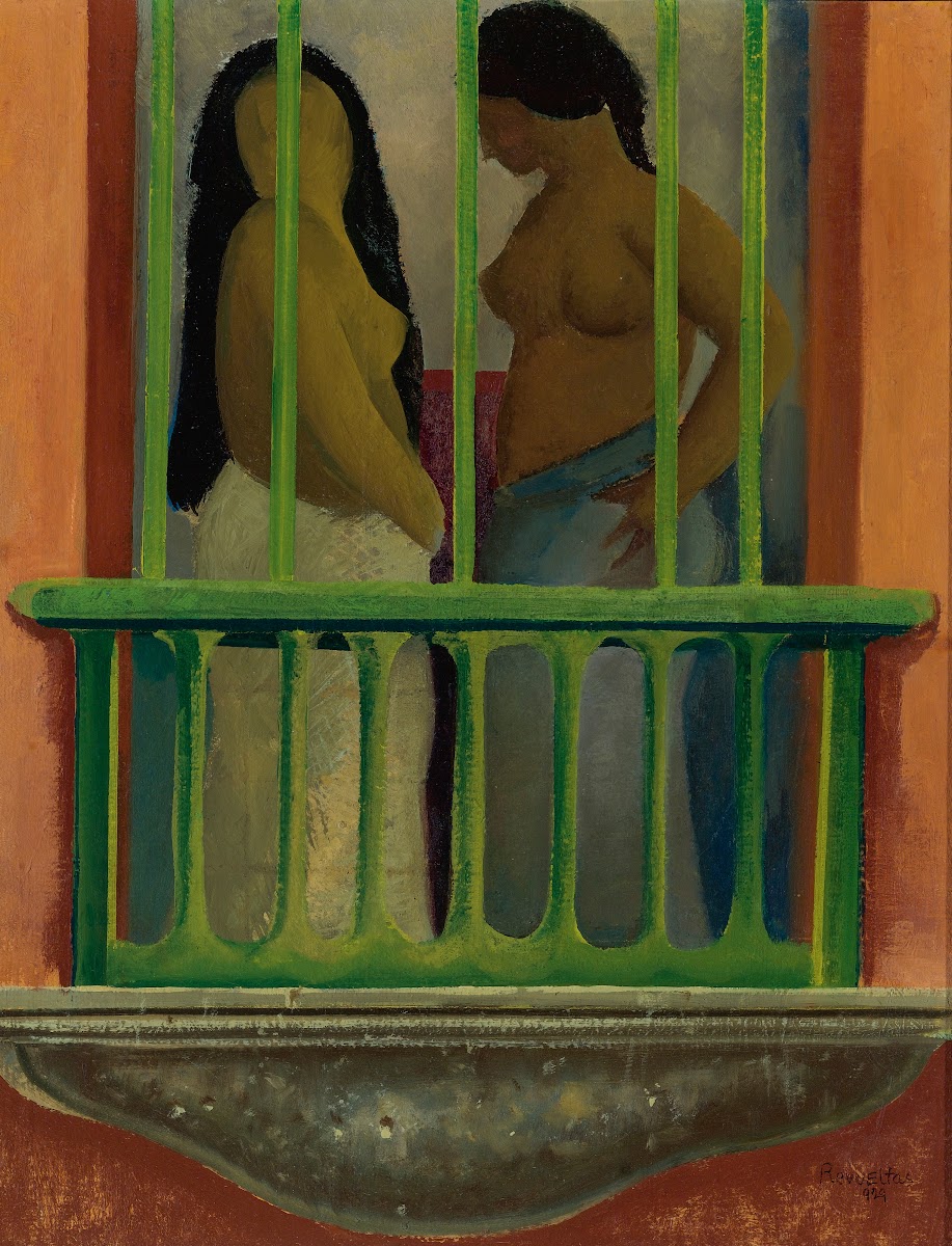 Mujeres En El Balcón 1929