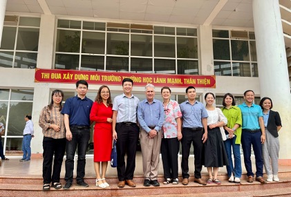 Tổng kết các hoạt động hỗ trợ của tình nguyện viên - chuyên gia Chương trình Aus4Skills tại Trường Đại học Tây Bắc