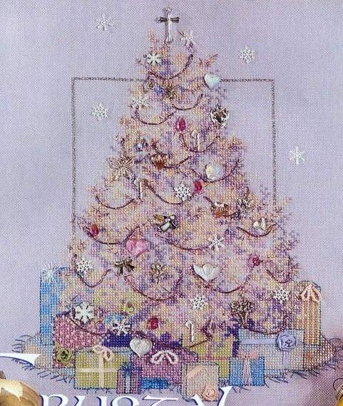 CMP TK579 Stitcher's World Crystal Tree