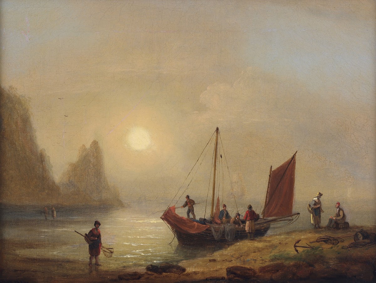Fisherfolk on the Coast 1816