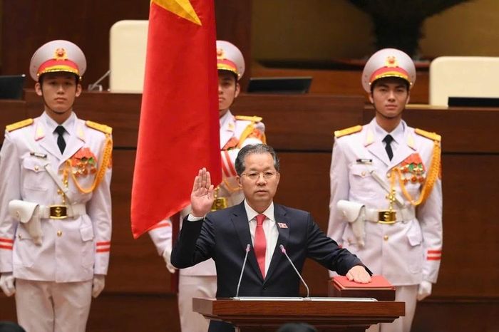 Lễ tuyên thệ nhậm chức của Chánh án TAND Tối cao Nguyễn Văn Quảng - Chuyên trang An Ninh Thủ Đô - Báo Công an nhân dân