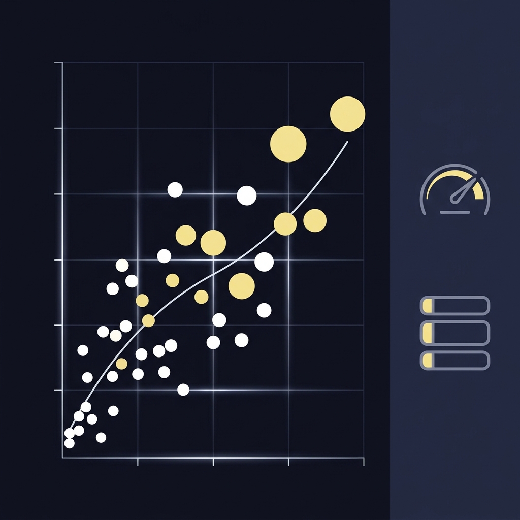 Minimalist vector diagram showing how role changes create prop opportunities mapping minutes and usage percent to expected points with simple pace and lineup icons