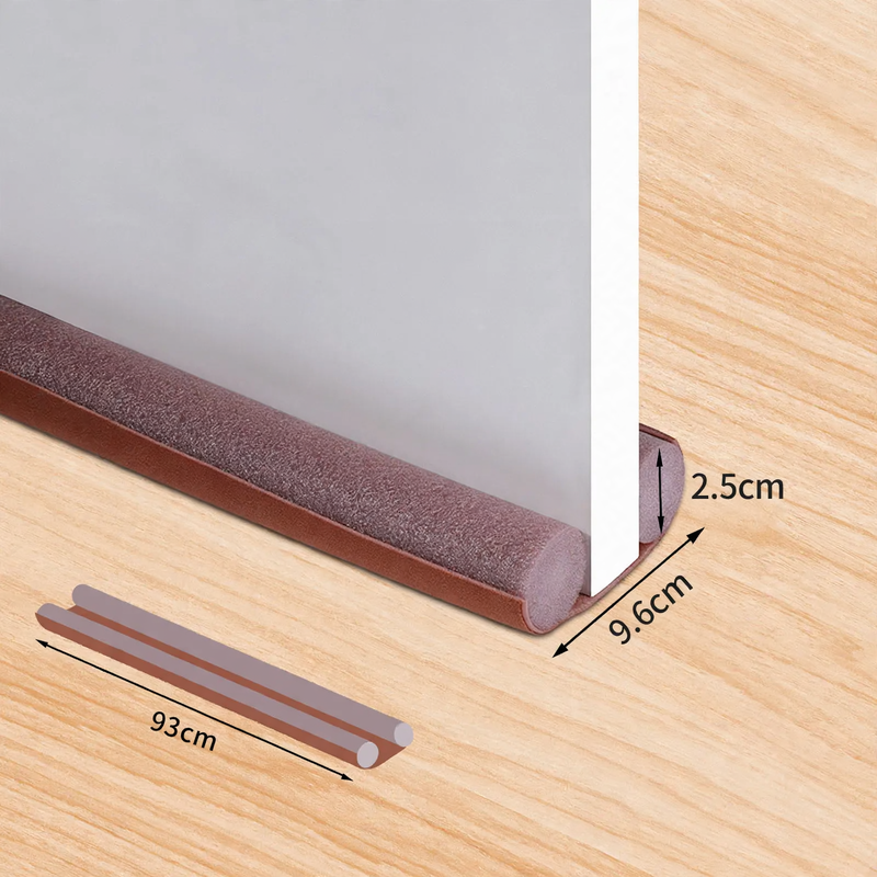 Double-sided Door Bottom Seal, 93x10 cm