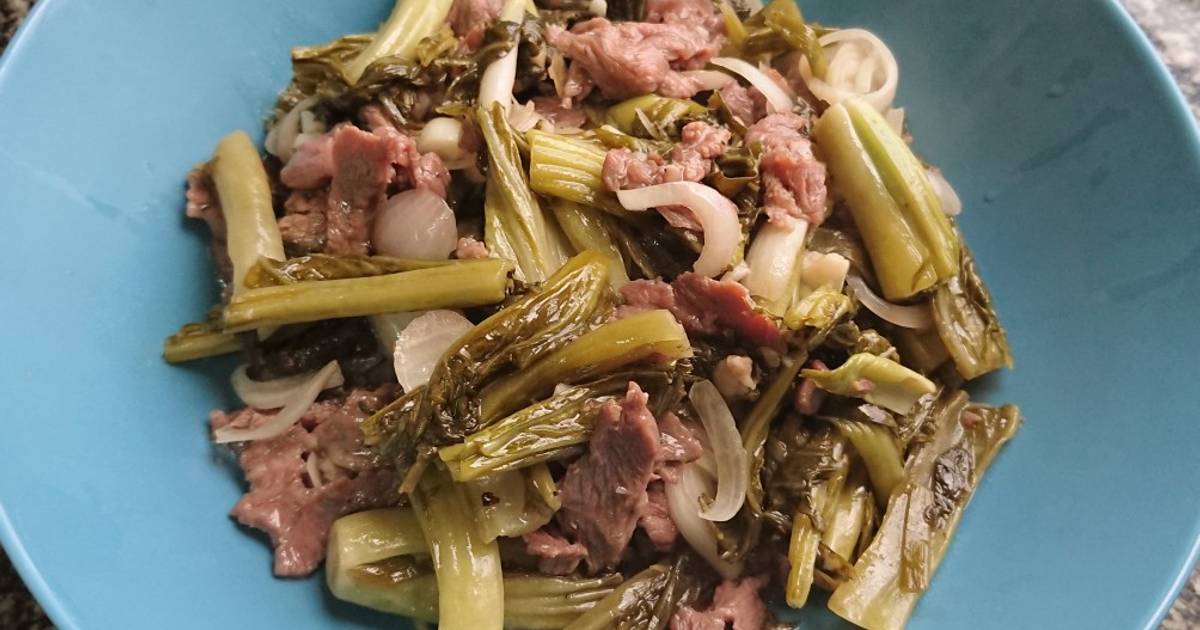 Thịt bò xào dưa cải chua