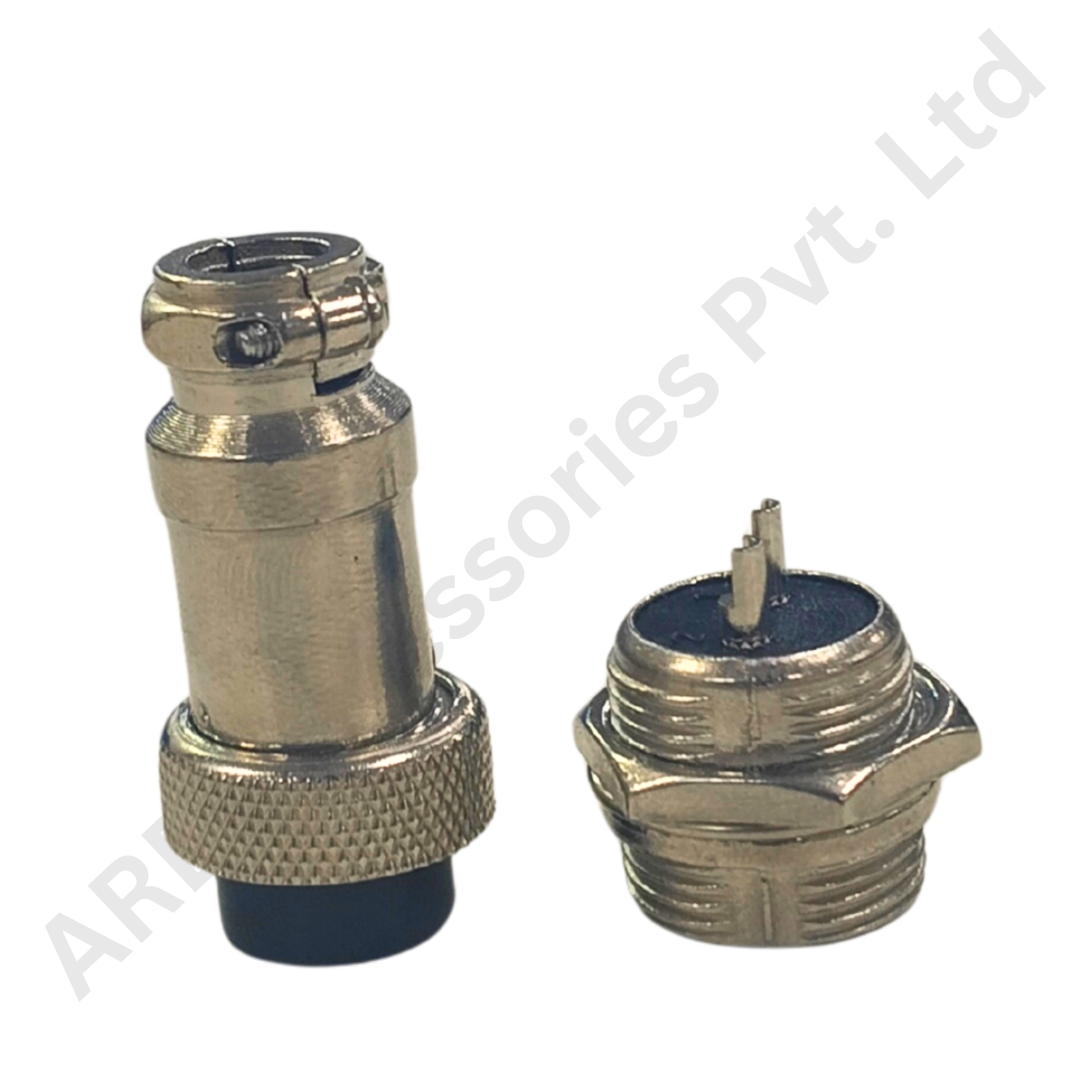 GX16-2-PIN MALE PLUG AND FEMALE SOCKET (10fef)