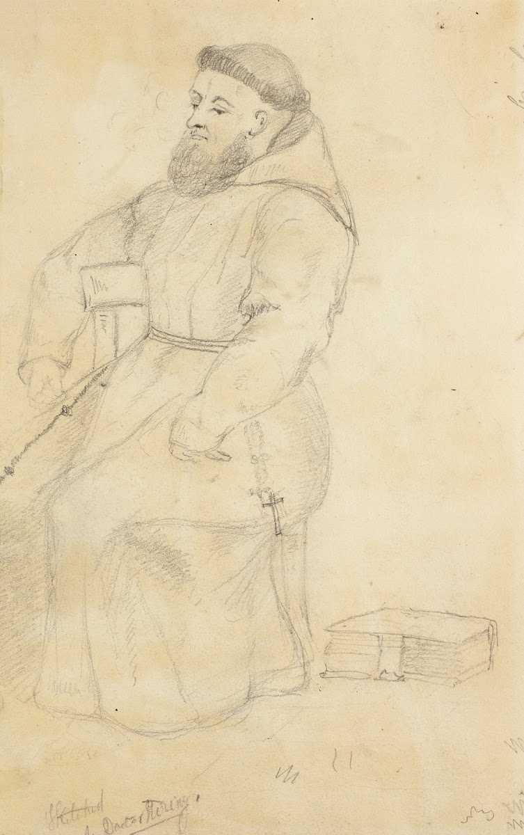 Seated Friar 1840