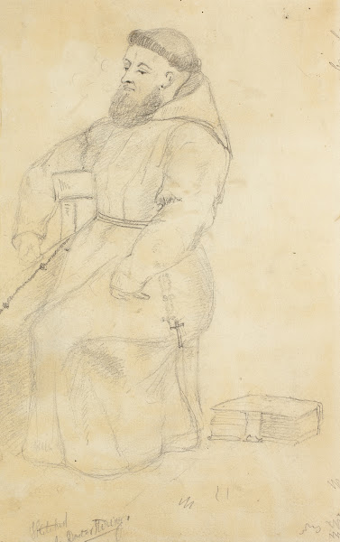 Seated Friar 1840