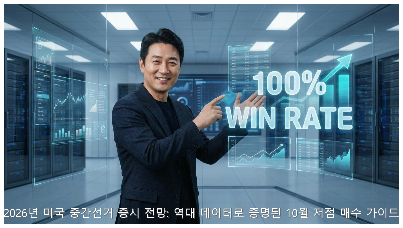 2026년 미국 중간선거 증시 전망: 역대 데이터로 증명된 10월 저점 매수 가이드 핵심 안내 및 분석 인포그래픽 (7)