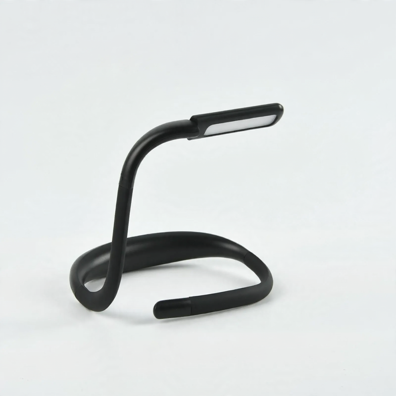 LED neck lamp with three light colors, dimmable