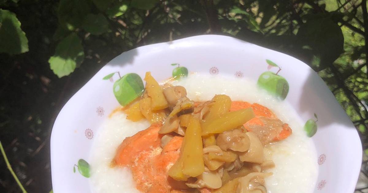 Cháo cá rim dứa