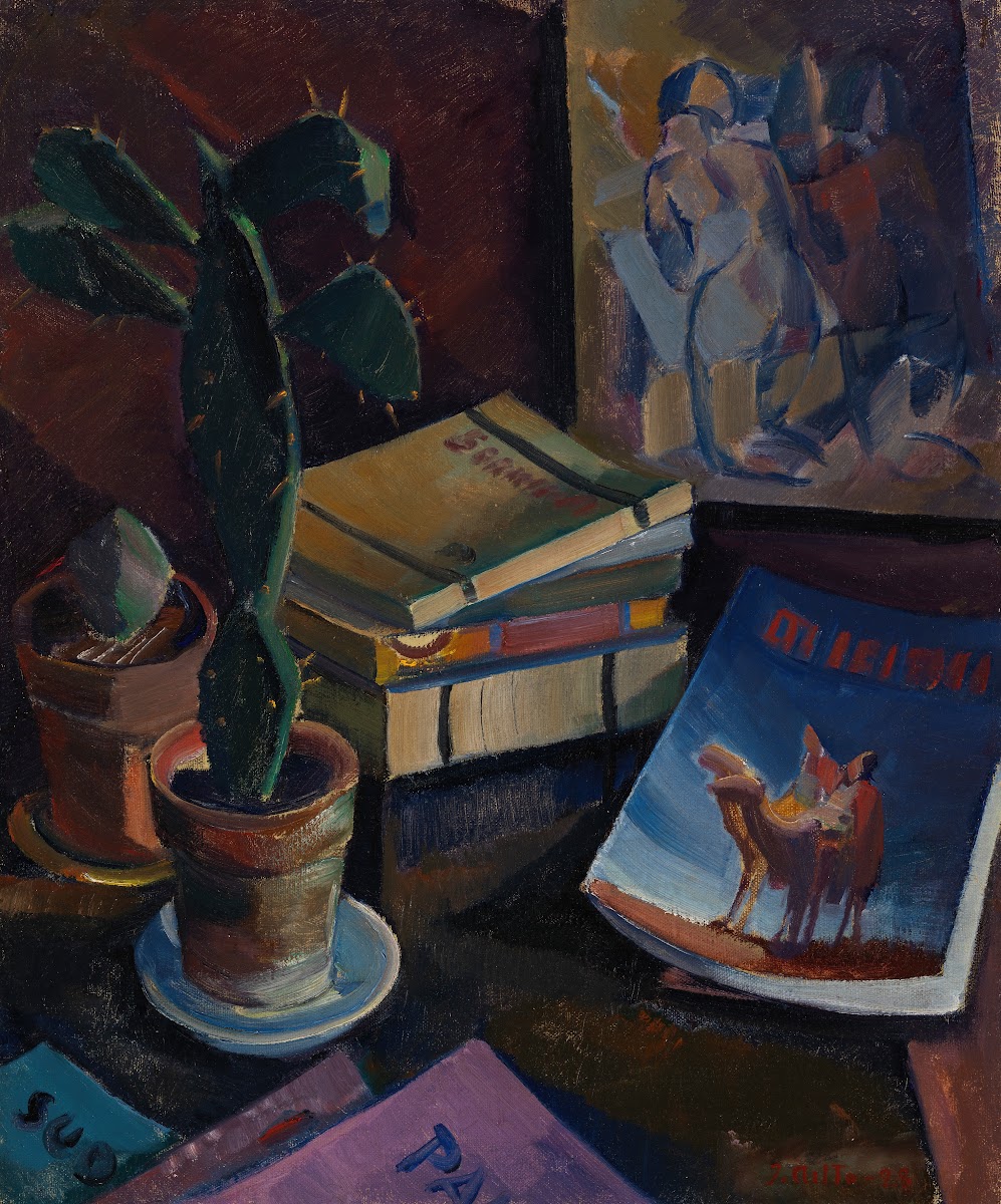 Books on a Table 1928