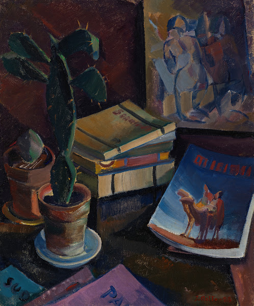Books on a Table 1928