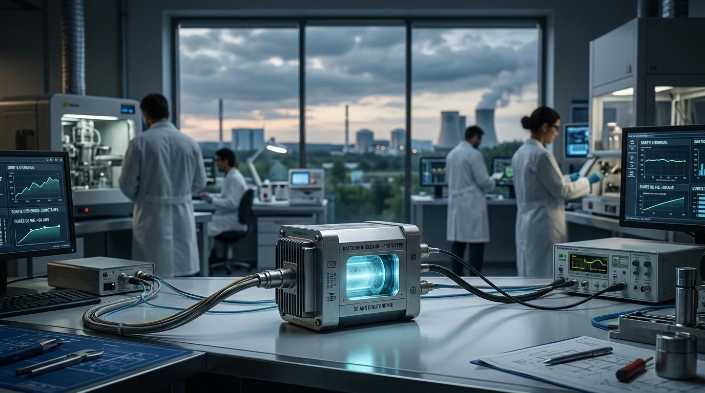 Batteries Nucléaires : L'Énergie du Futur ? 50 Ans d'Autonomie et Plus...