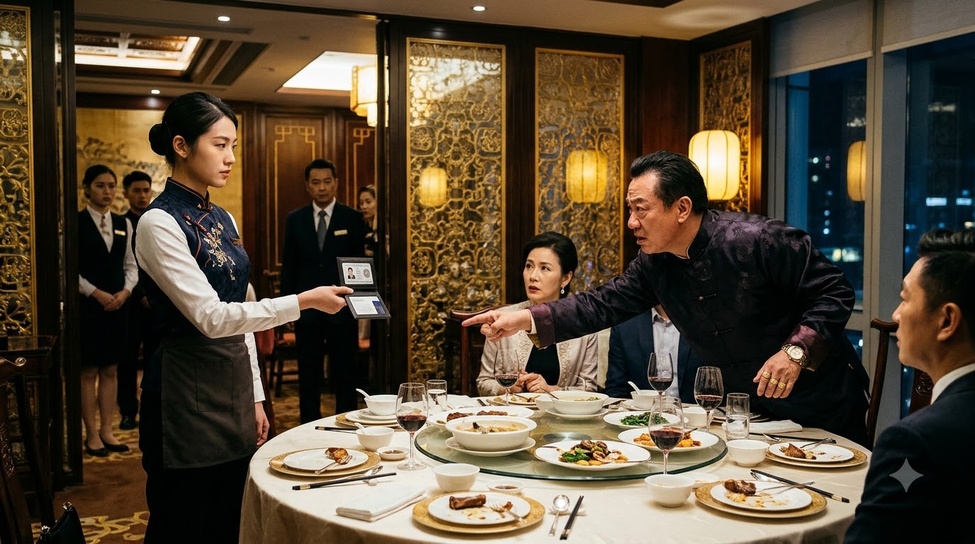 Chinese Billionaire Ordered A Waitress To Kneel In Mandarin — Then She Revealed...