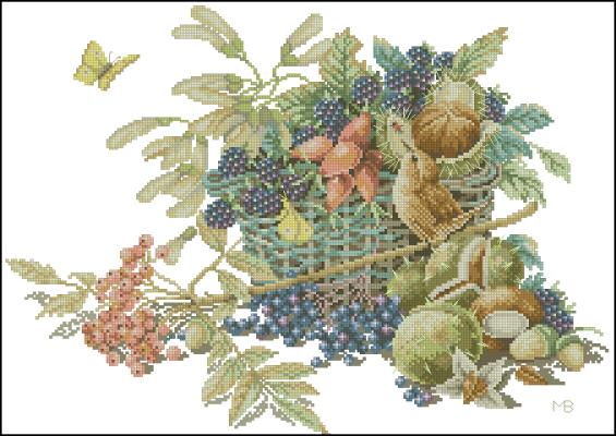 CMP 200004 Still Life With Blackberries