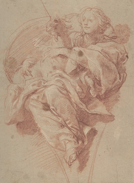 Allegorical Figure of Purity with a Unicorn 1650