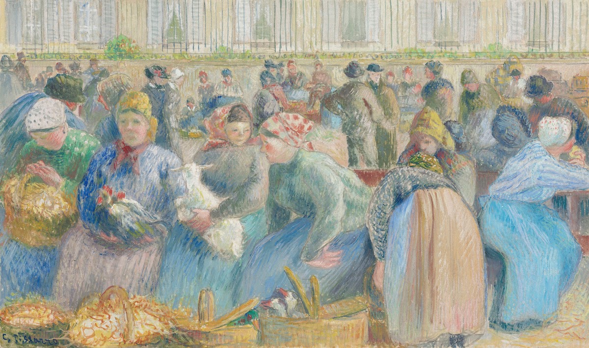 Le Marché aux oeufs circa 1884