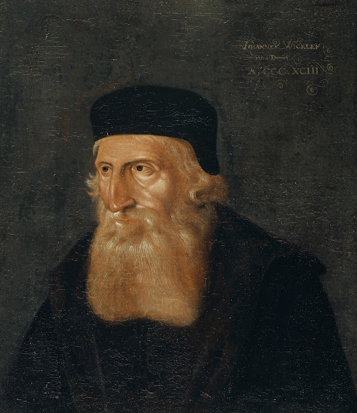 Portrait of John Wyclif 1591