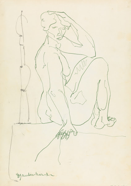 Seated Female Figure 1910   1915