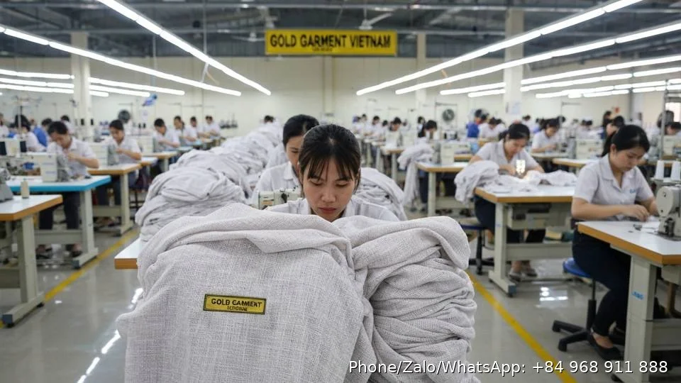 garment manufacturing - Gold Garment Vietnam