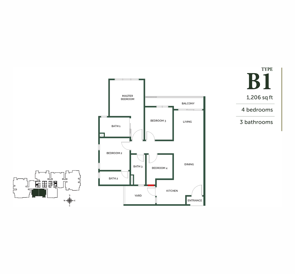 The Goodwood Residence floor plan