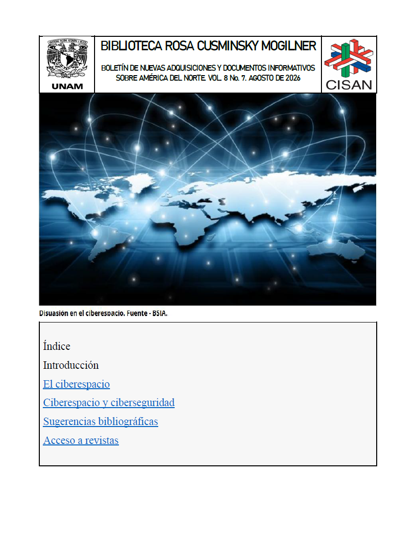 Portada del boletín