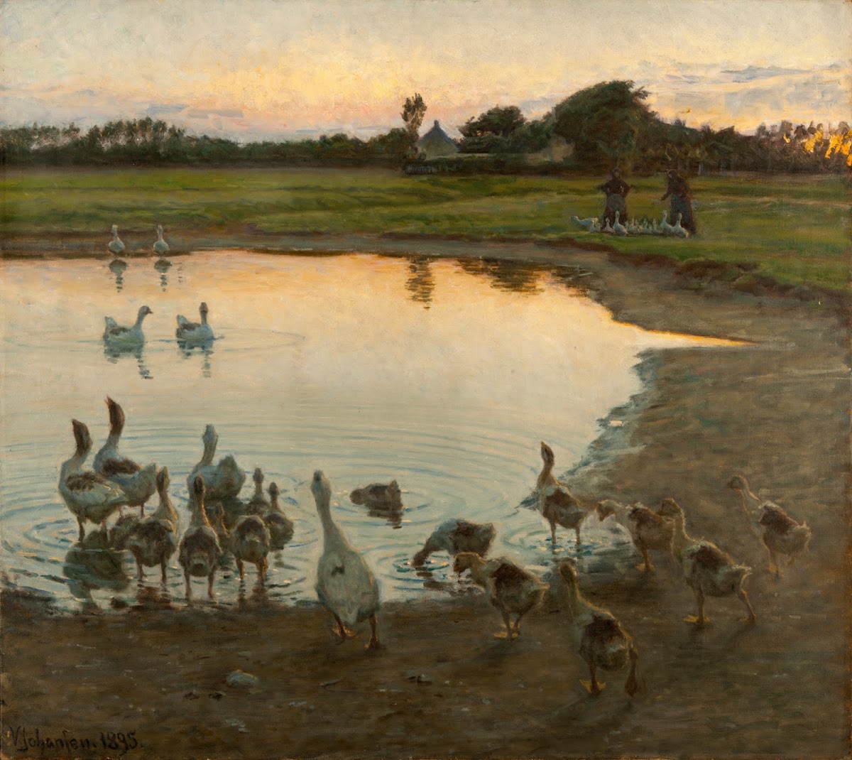 At Sunset 1895