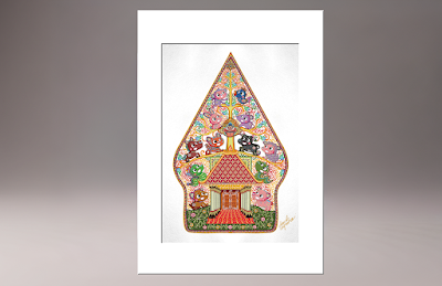12 Blessings Signed & Framed Art Print