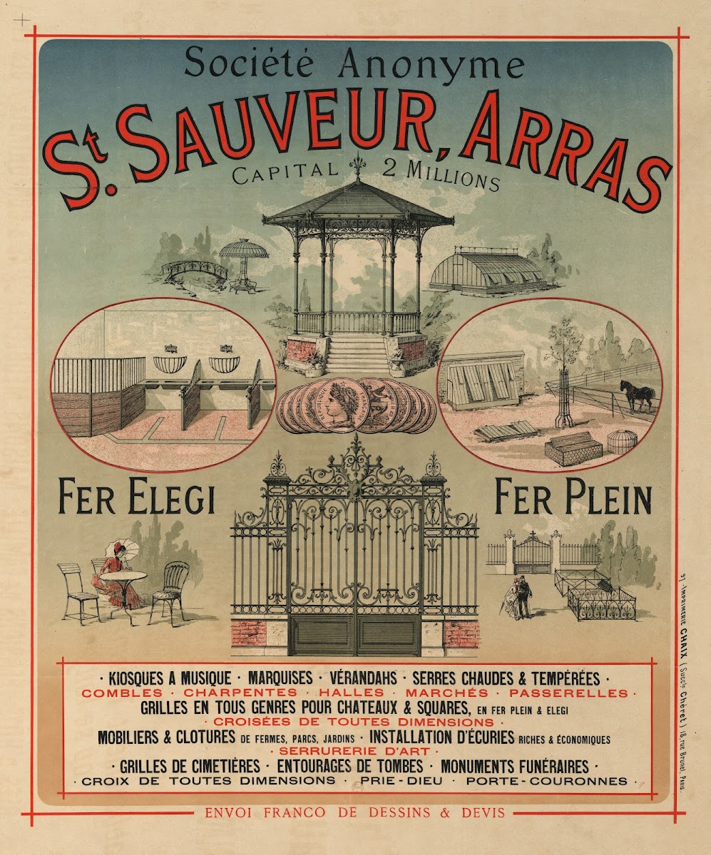 St Sauveur Arras 1885