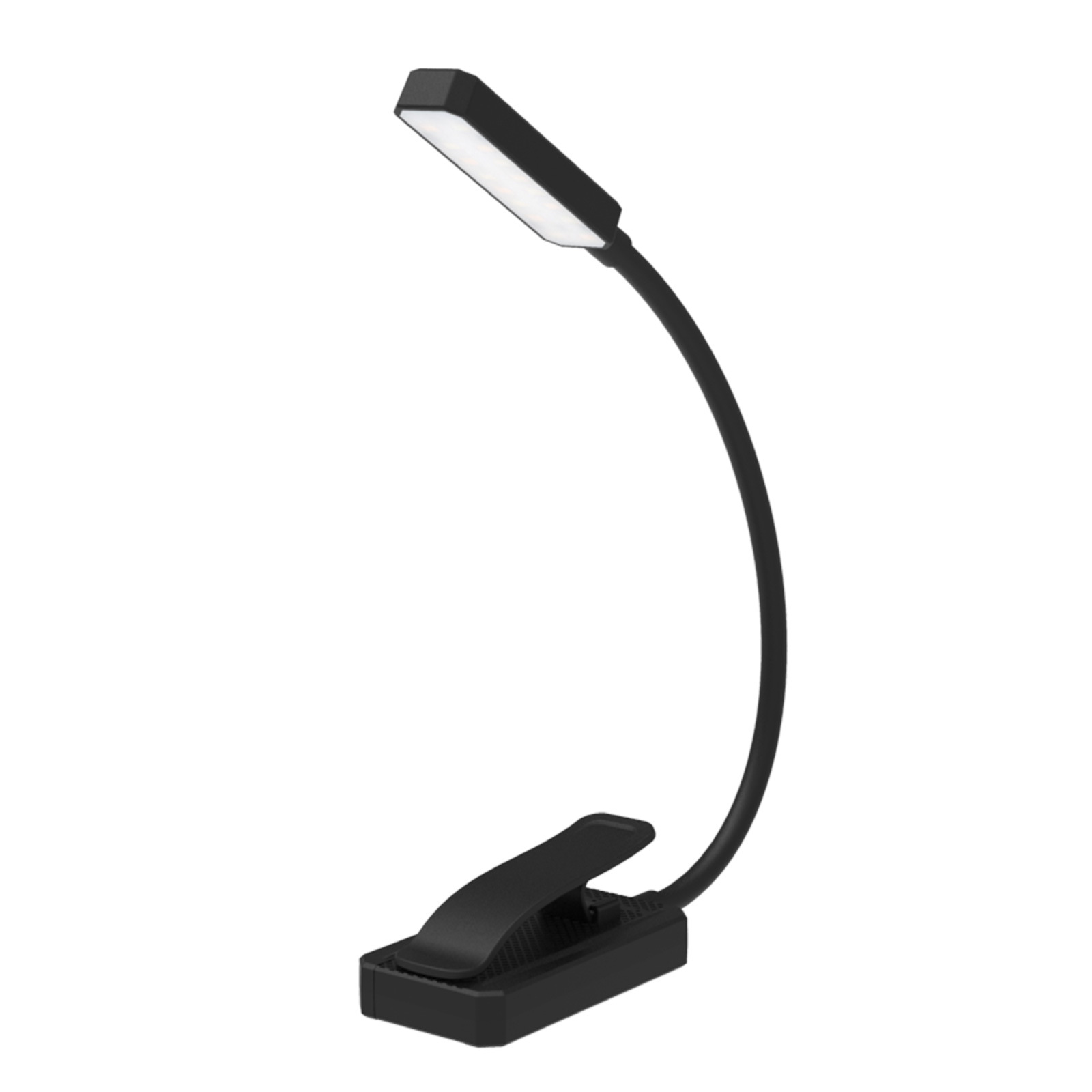 Faltbare LED-Klemmleuchte für den Schreibtisch