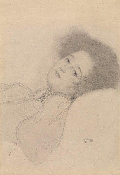 Portrait of a Young Woman Reclining 1897 1898