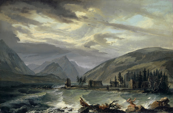 Tempest over the Lake of Thun 1774 77