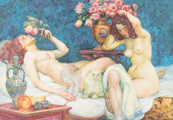 SCENE IN THE BOUDOIR