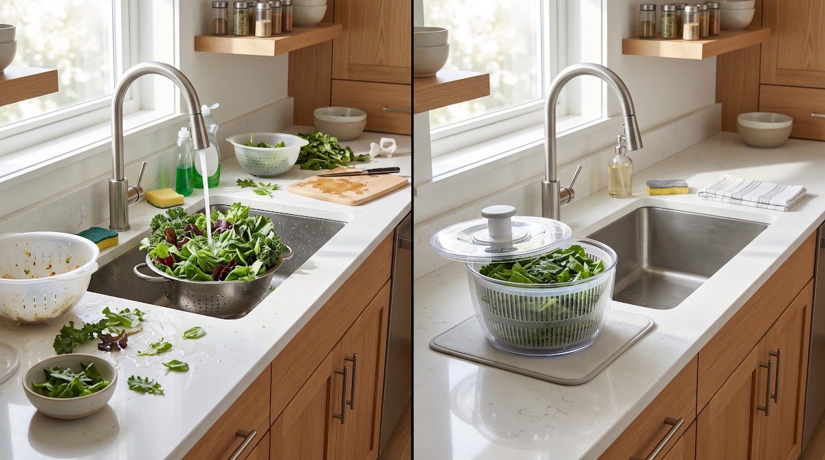 Best Salad Spinners for Washing Leafy Greens (2026) - BEFORE-AFTER / FINAL VERDICT
