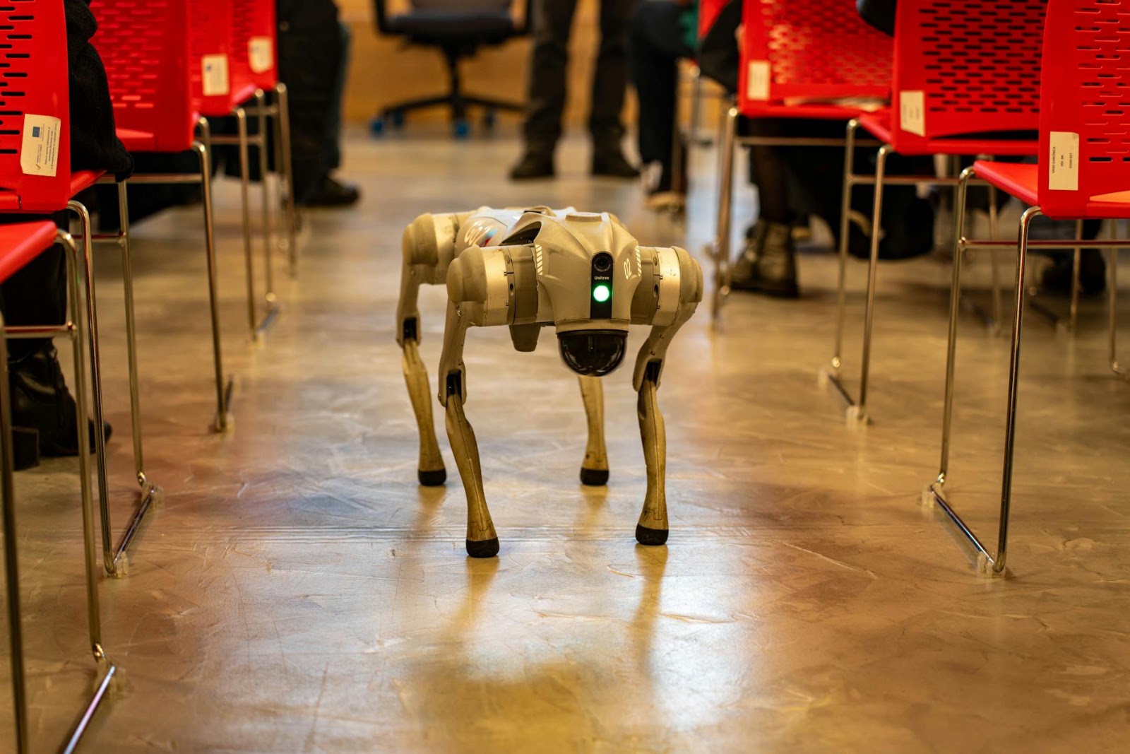 Advanced AI-powered robotics demonstrating tangible returns on AI investment.