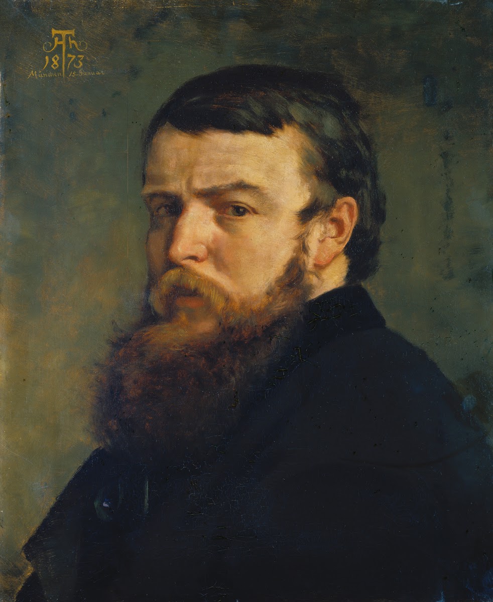 Self Portrait from Munich 1873