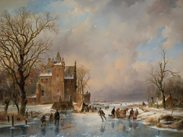Winter landscape 1844