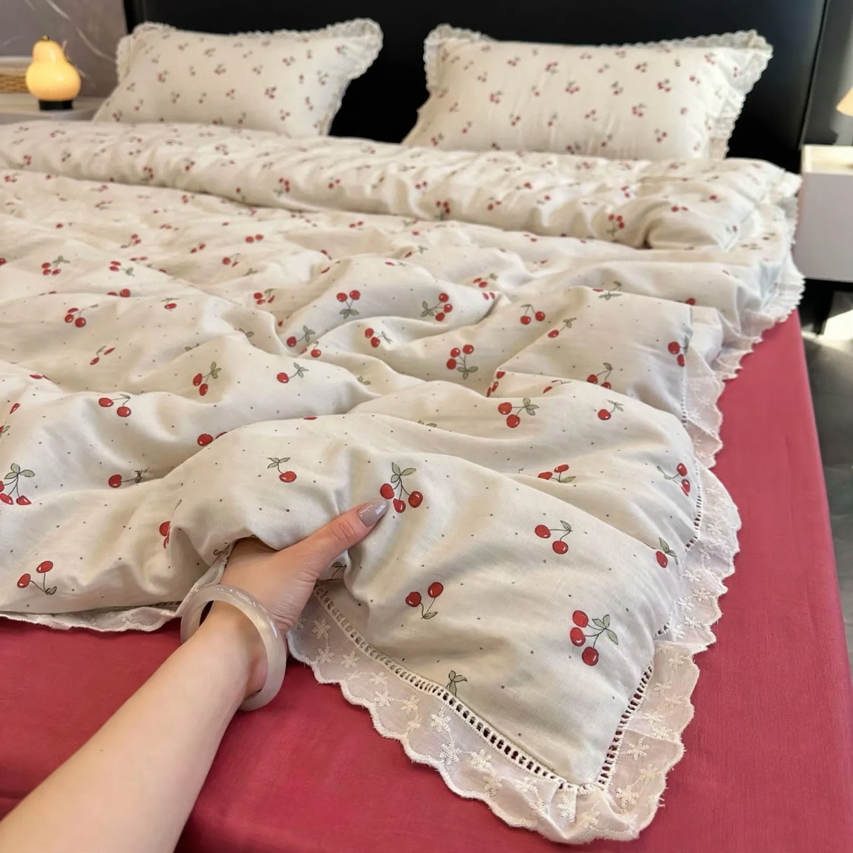 Cotton Bedding Set, 100% Cotton, Double Gauze