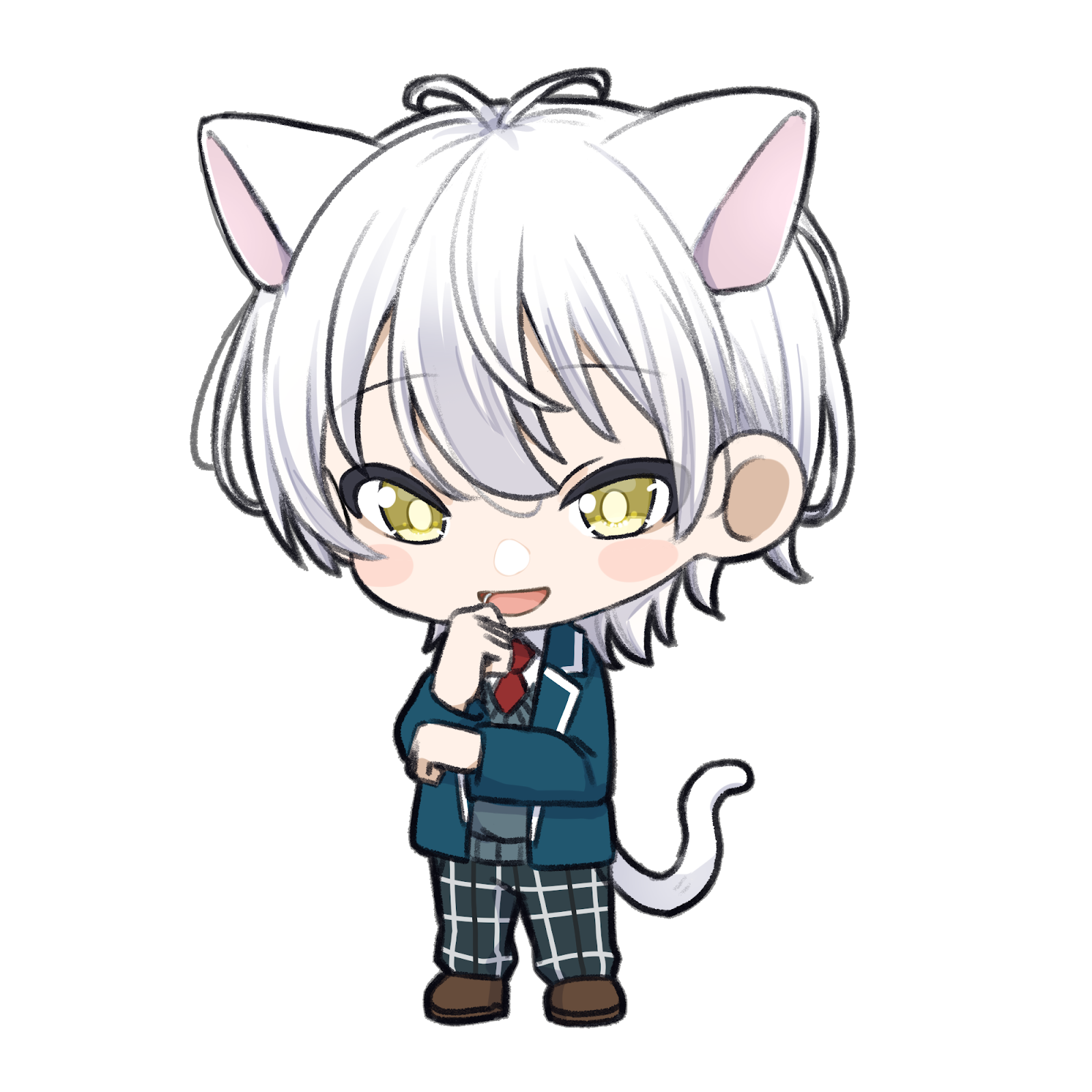 猫丸しろ全身立ち絵