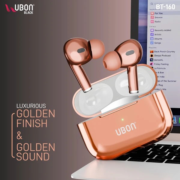 Ubuntu BT-160 Bessplos: Wireless earbuds with noise cancellation, touch controls & Type-C charging