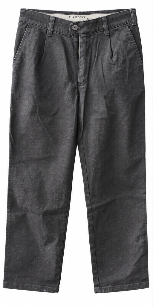 Blugi si Pantaloni - Pantaloni C&A Elastic Flex negri XL