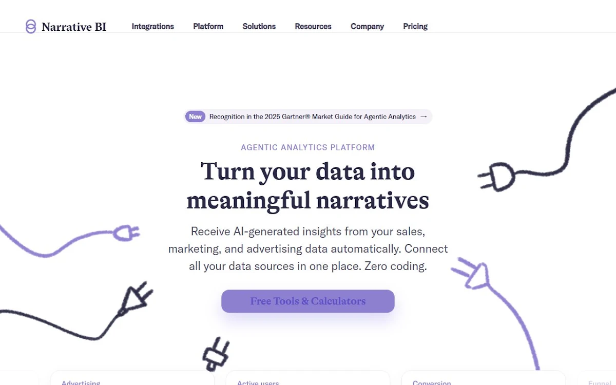 Captura de Narrative BI