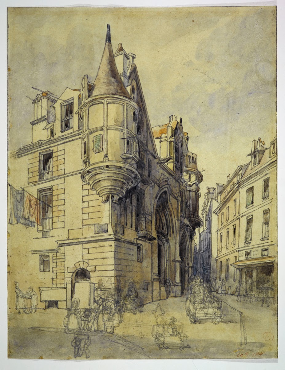 LHôtel de Sens rue du Figuier 1833