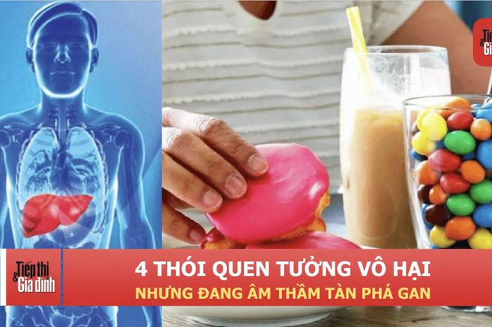 4 thói quen tưởng vô hại nhưng âm thầm tàn phá gan - Tạp chí Tiếp thị &amp; Gia đình