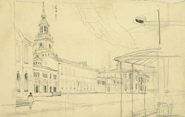 Independence Hall State House on Chestnut St Philadelphia Pennsylvania 1838 1886